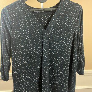 Stitch Fix Beacon Patty Roll Tab Knit Top - L